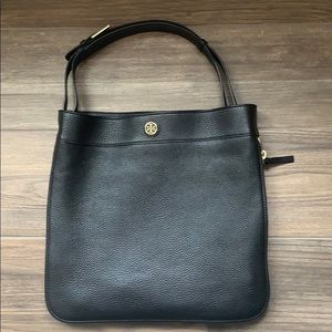 Tory Burch Pebbled Leather Ivy Hobo